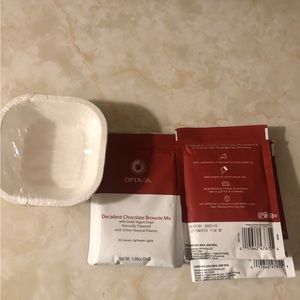 4 - Optavia Chocolate Brownie Mix with Yogurt Chips